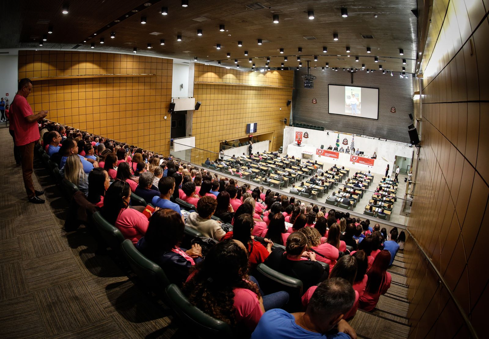 Dia do Trabalhador da Saúde na Alesp, realizado no dia 10 de maio de 2024. 